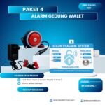 PAKET HEMAT 4 ( ALARM GEDUNG WALET )