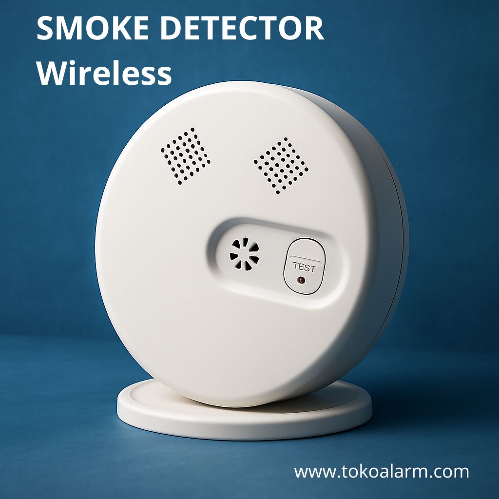 SMOKE DETECTOR WIRELESS ( WIRELESS SENSOR )